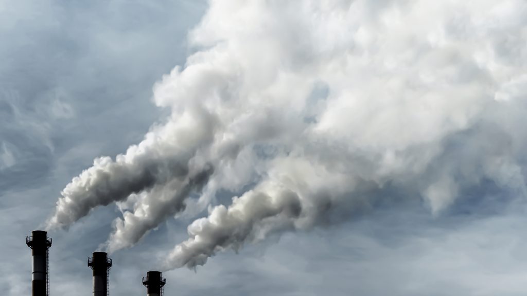 Industrial air pollution